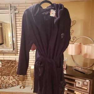 NWT Robert Graham Mens hooded bathrobe